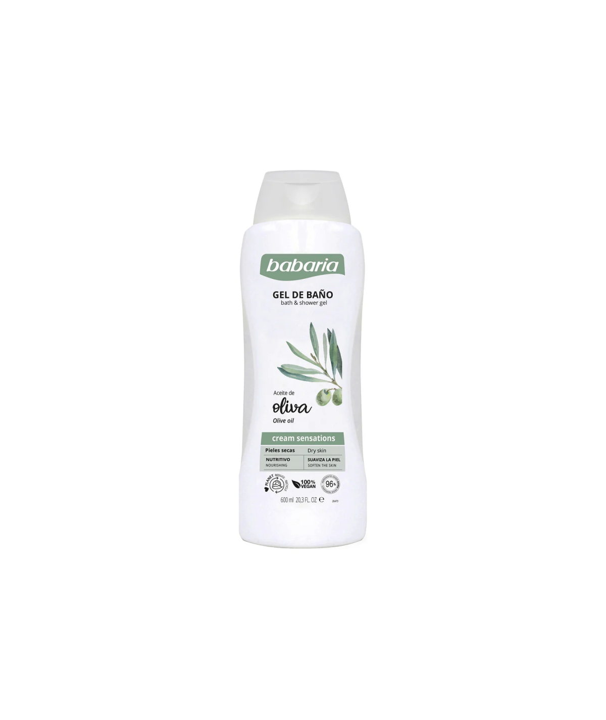 Gel de baño Olive Oil Babaria Gel de baño Olive Oil Babaria