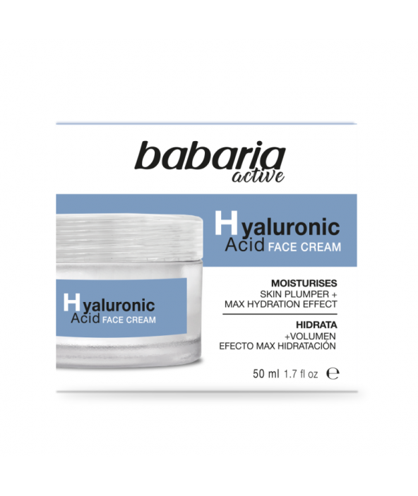 Crema Facial Ácido Hialurónico Babaria
