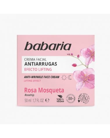 Crema Facial Antiarrugas Rosa Mosqueta Babaria