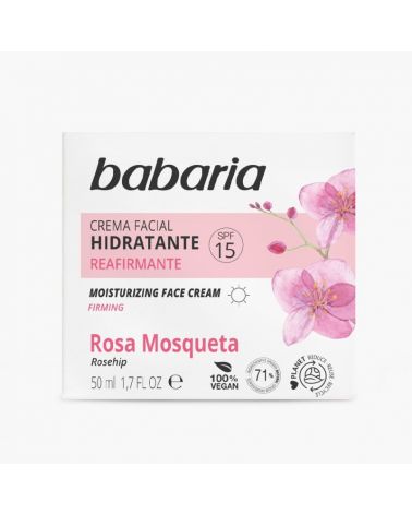 Crema Facial Hidratante Rosa Mosqueta SPF15 Babaria