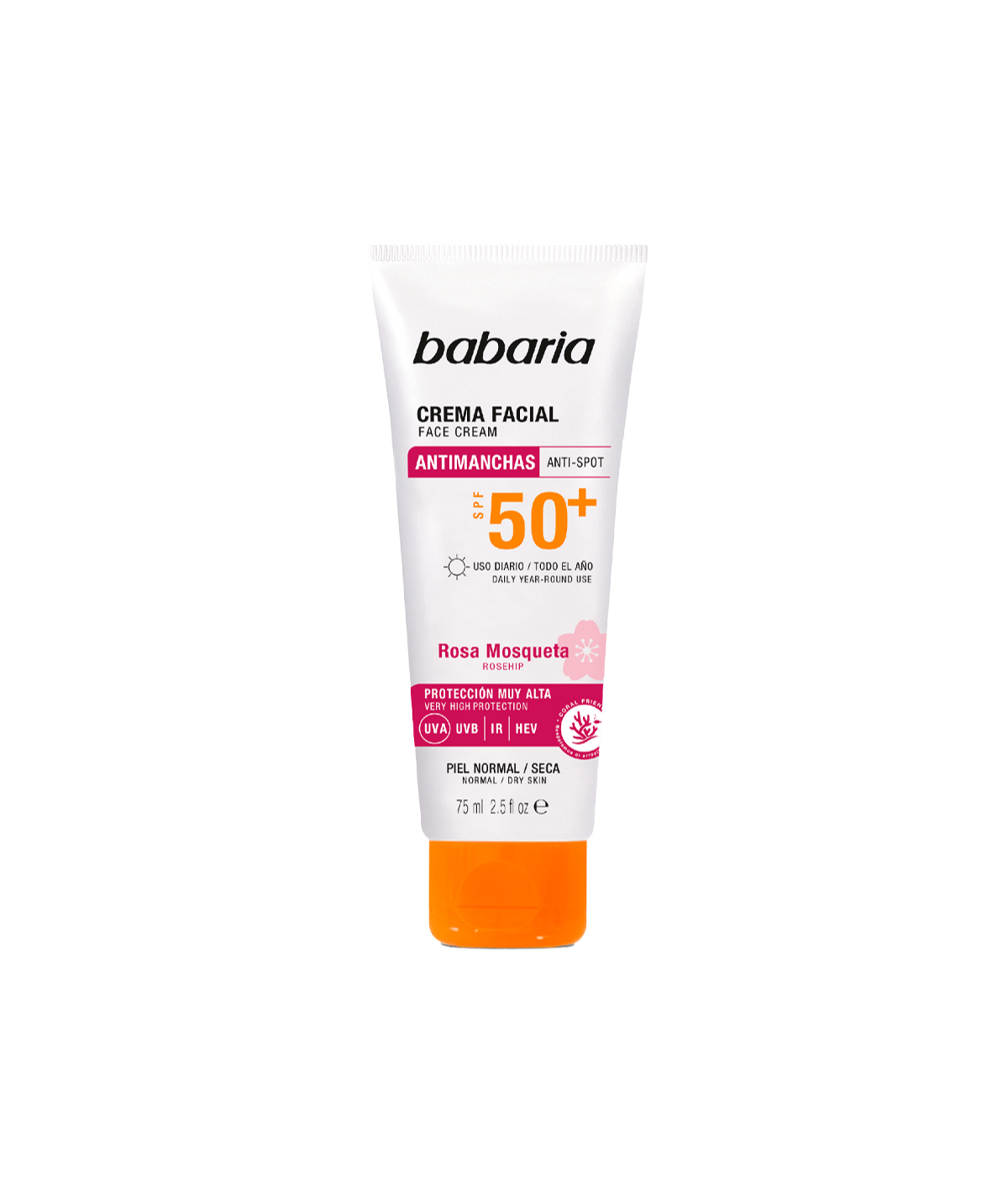 Crema Facial Solar Antimanchas SPF50+ Babaria Crema Facial Solar Antimanchas SPF50+ Babaria