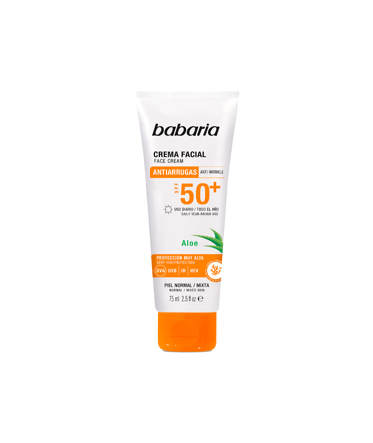 Crema Facial Solar SPF50+ Babaria Crema Facial Solar SPF50+ Babaria