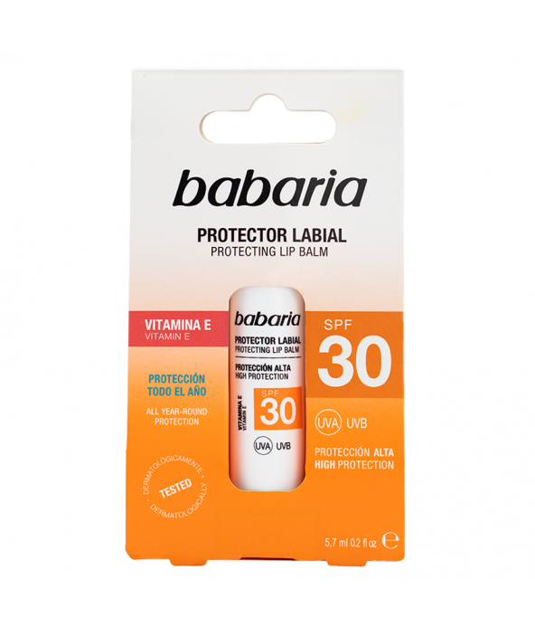 Protector Labial Aloe Vera SPF30 babaria