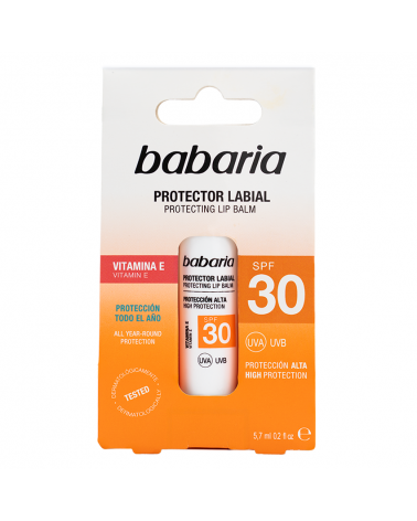 Protector Labial Aloe Vera SPF30 babaria