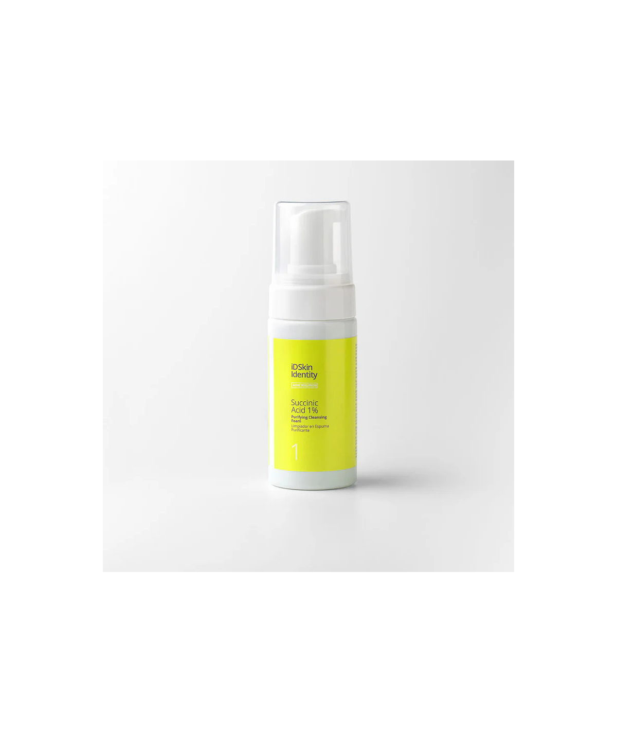 Limpiador en Espuma Purificante con Ácido Succínico 1% Skin Identity