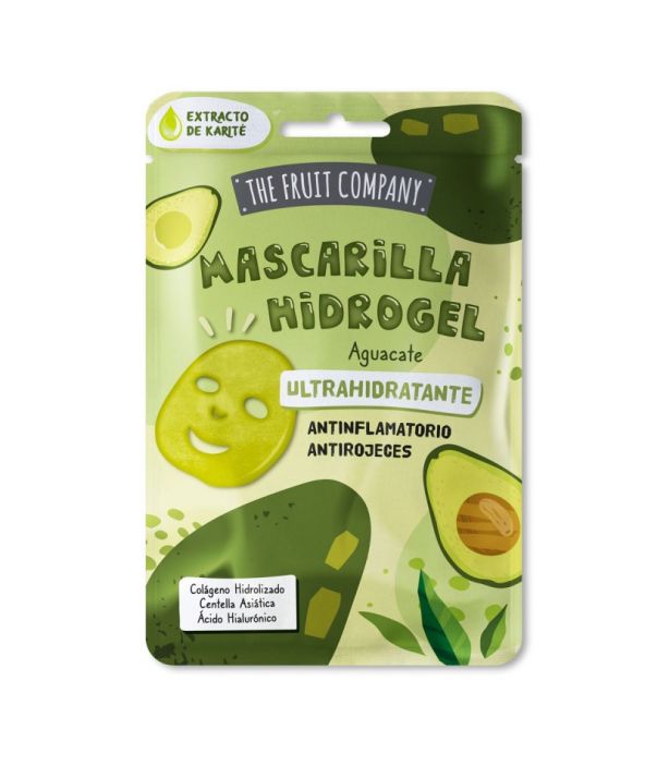 Mascarilla Facial Hidrogel Aguacate Ultrahidratante The Fruit Company