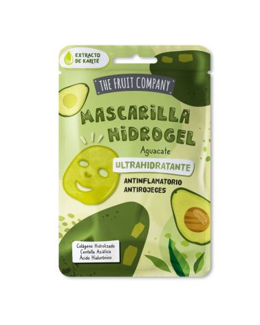 Mascarilla Facial Hidrogel Aguacate Ultrahidratante The Fruit Company