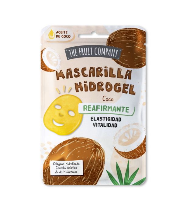 Mascarilla Facial Hidrogel Coco Reafirmante The Fruit Company