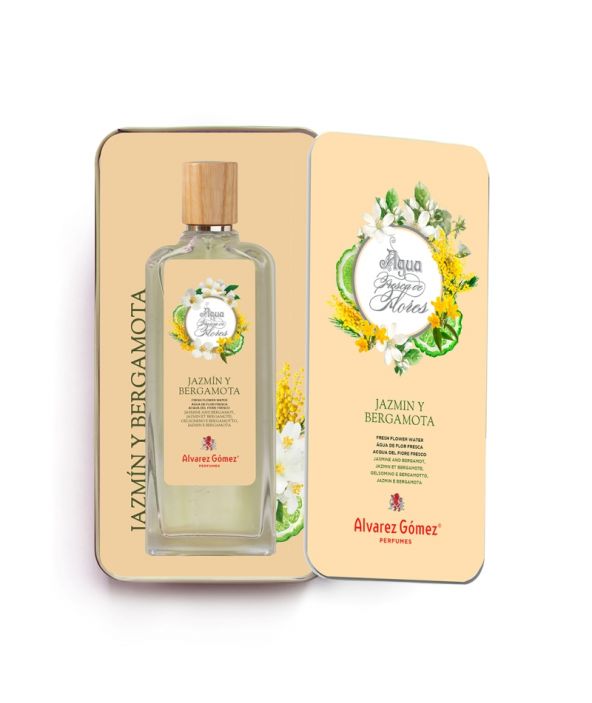 Agua Fresca de Flores Jazmín y Bergamota Lata - Álvarez Gómez