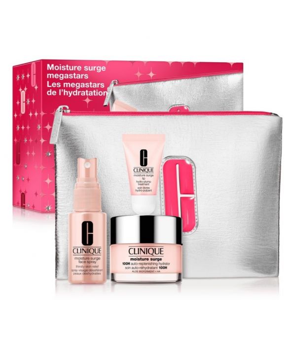 Estuche Moisture Surge Set Megastars Clinique
