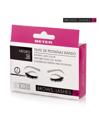 Tinte rápido de pestañas Instant lash color - Beter