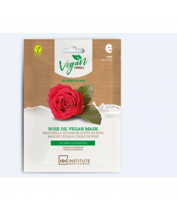Mascarilla Vegana de Aceite de Rosa