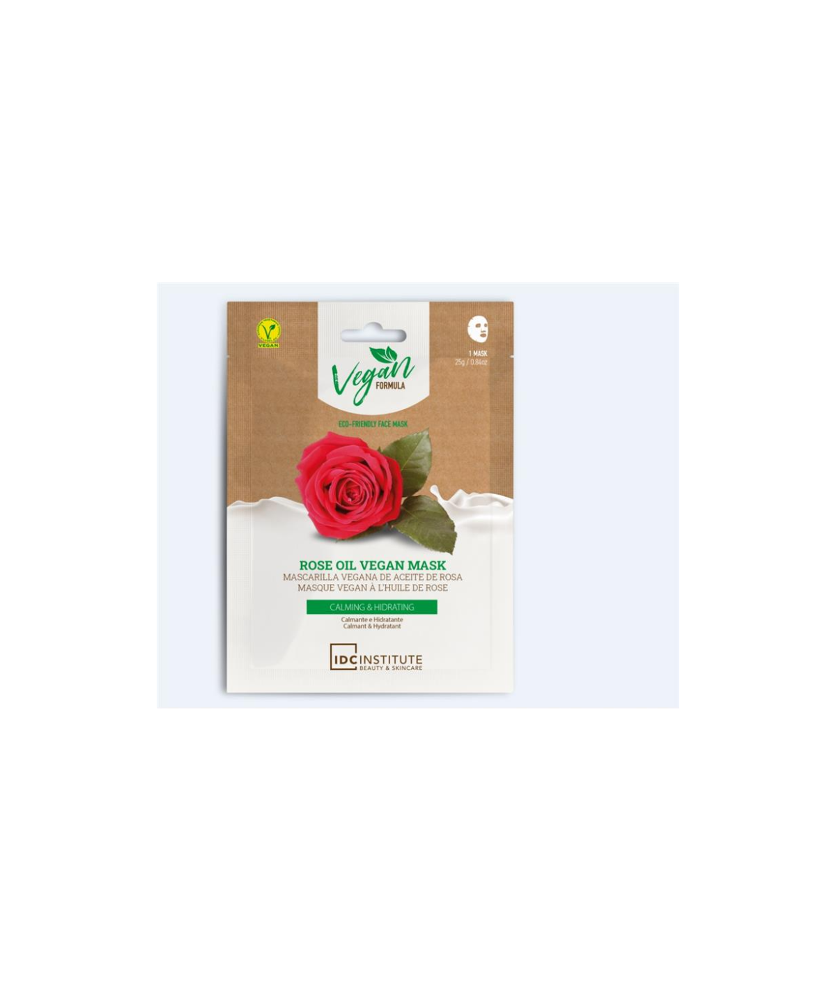 Mascarilla Vegana de Aceite de Rosa Mascarilla Vegana de Aceite de Rosa