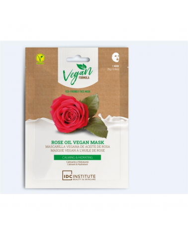 Mascarilla Vegana de Aceite de Rosa
