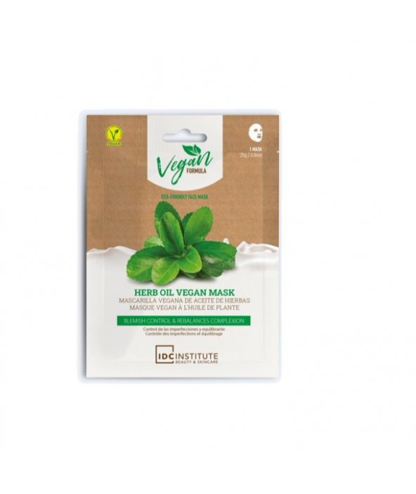 Mascarilla Vegana de Aceite de Hierbas