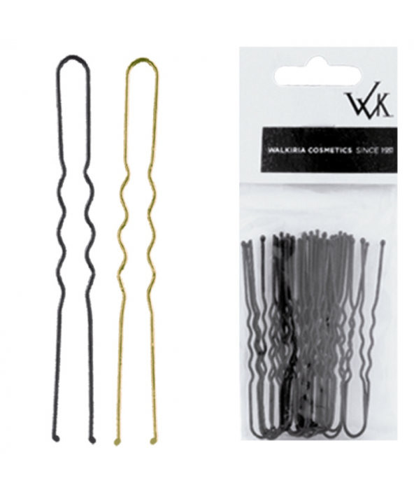 Horquillas Invisibles Negras - Walkiria