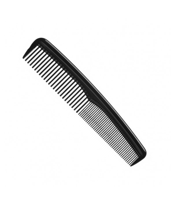 Peine Batidor Negro 15 Cm - Eurostil