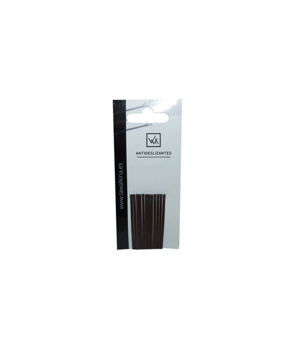 Horquillas Antideslizantes Cabello Castaño - Walkiria