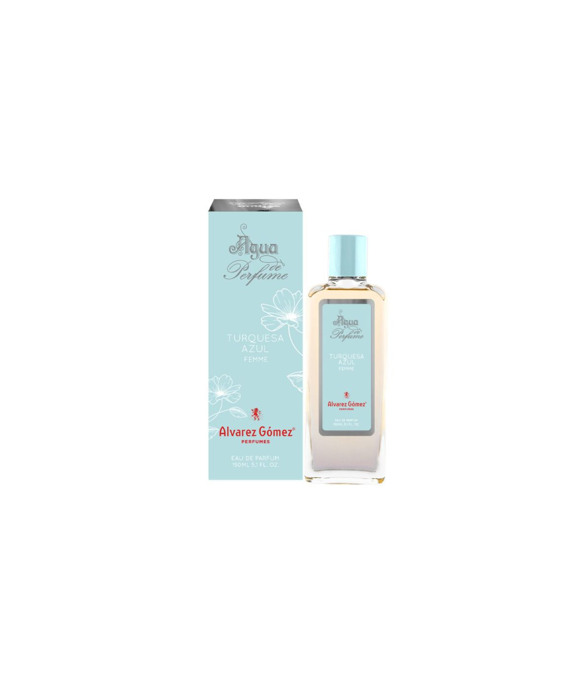 Agua de Perfume Turquesa Azul - Álvarez Gómez Agua de Perfume Turquesa Azul - Álvarez Gómez