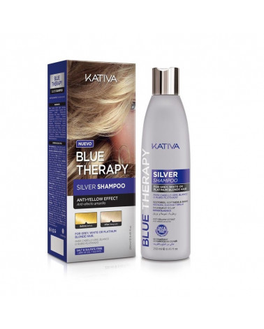 Champú Blue Therapy Silver Kativa