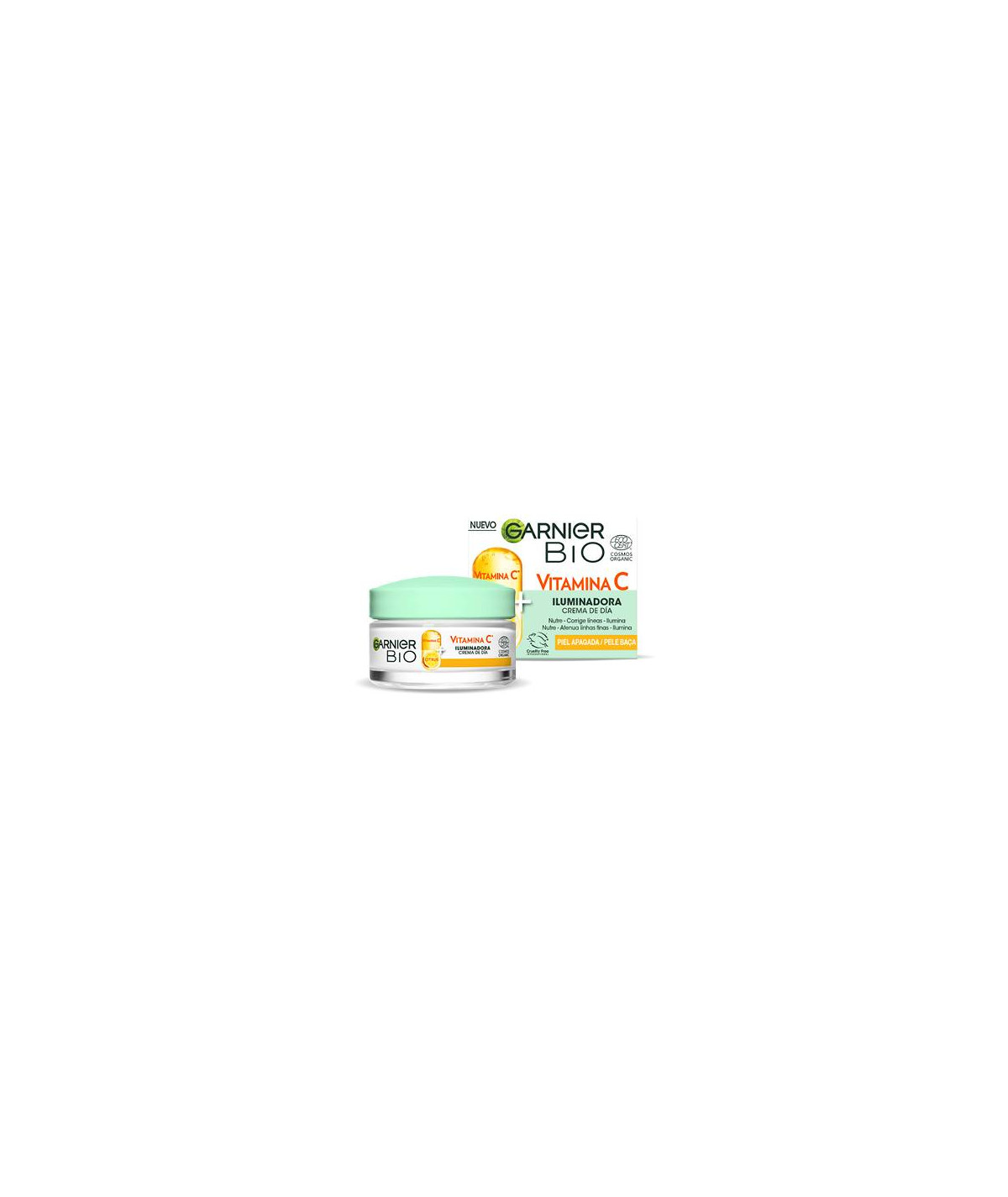 Crema de día iluminadora con Vitamina C garnier
