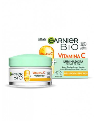 Crema de día iluminadora con Vitamina C garnier