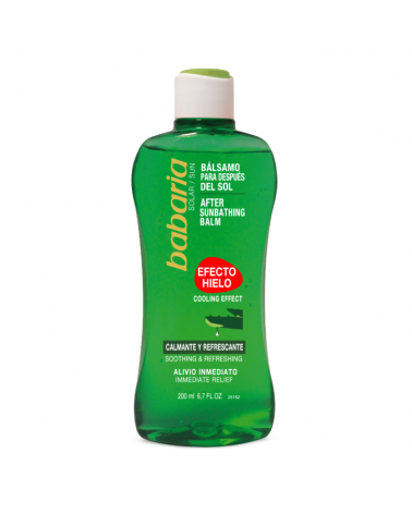 Bálsamo para Después del Sol Efecto Hielo con Aloe Babaria