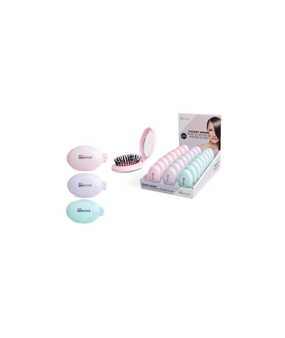 Pocket Mirror With Comb IDC Pocket Mirror With Comb IDC
