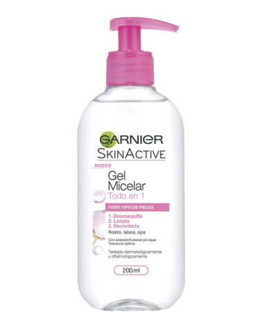 Gel Micelar Todo en Uno  Garnier