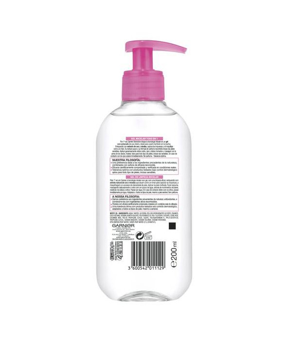Gel Micelar Todo en Uno  Garnier Gel Micelar Todo en Uno  Garnier
