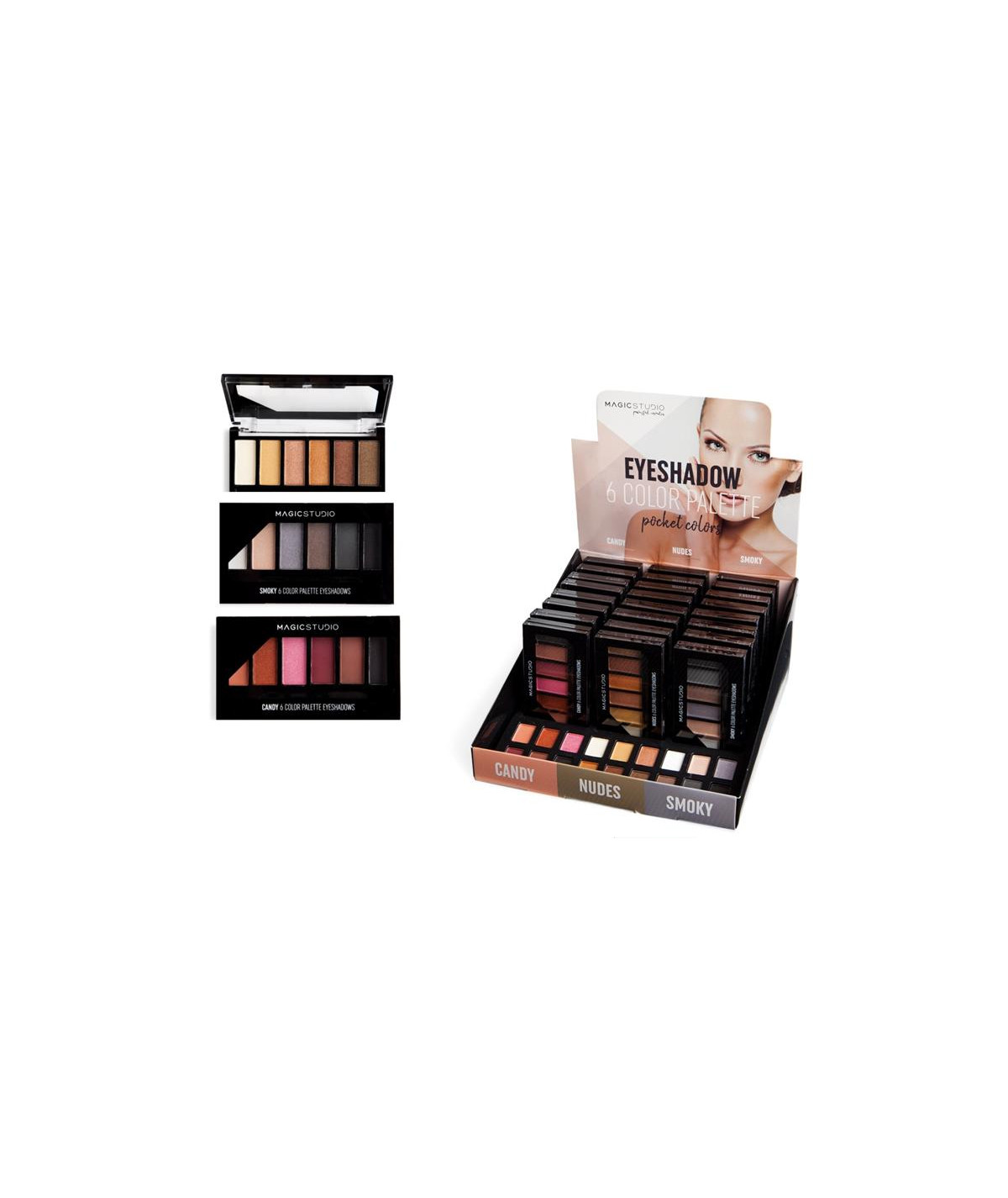 Black Nudes Palette Magic Studio Black Nudes Palette Magic Studio