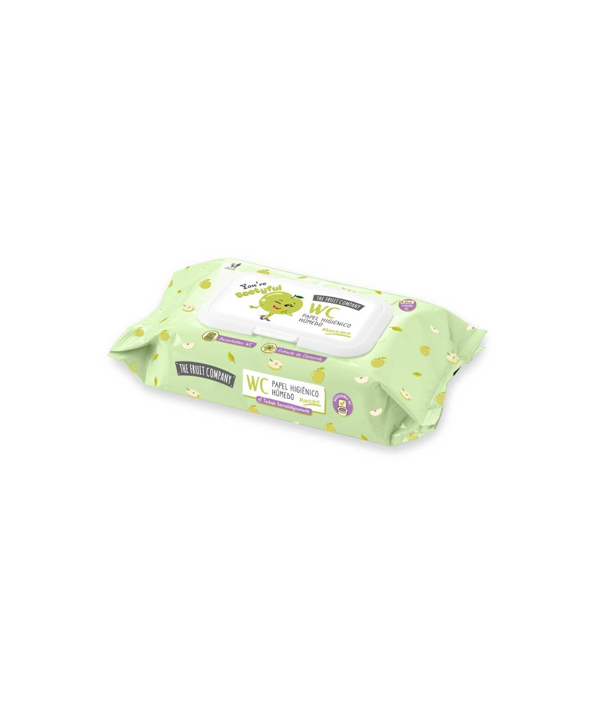 Papel Higiénico Húmedo Manzana - Fruit Company Papel Higiénico Húmedo Manzana - Fruit Company