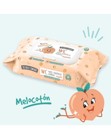 Papel Higiénico Húmedo Melocotón- Fruit Company