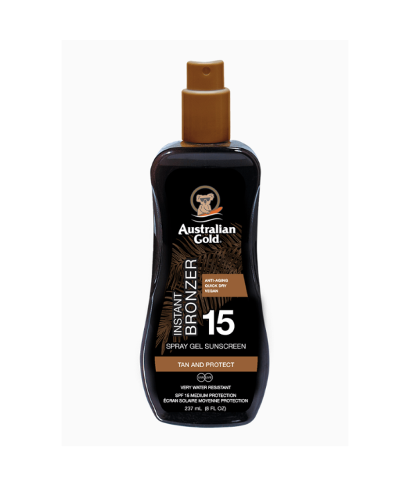 Protector Solar en Spray Gel con Activo Bronceador-AUSTRALIAN GOLD