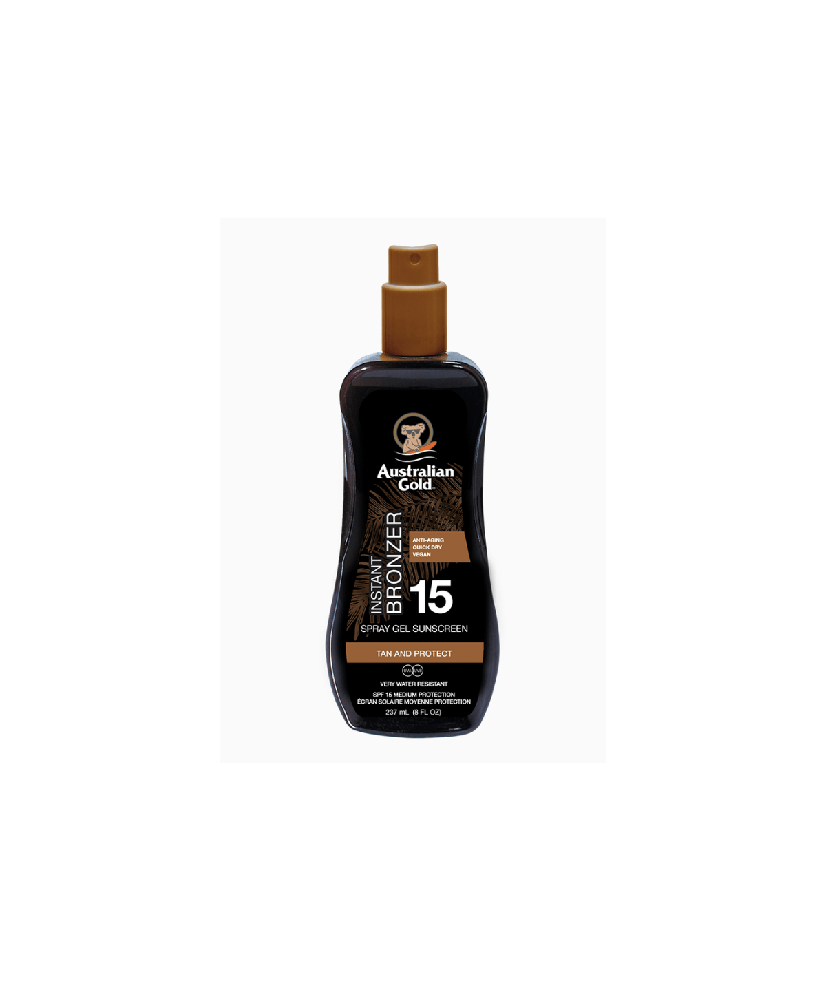 Protector Solar en Spray Gel con Activo Bronceador-AUSTRALIAN GOLD Protector Solar en Spray Gel con Activo Bronceador-AUSTRALIAN GOLD