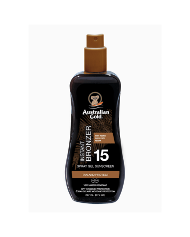 Protector Solar en Spray Gel con Activo Bronceador-AUSTRALIAN GOLD